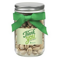 12 Oz. Glass Mason Jar w/ Pistachios